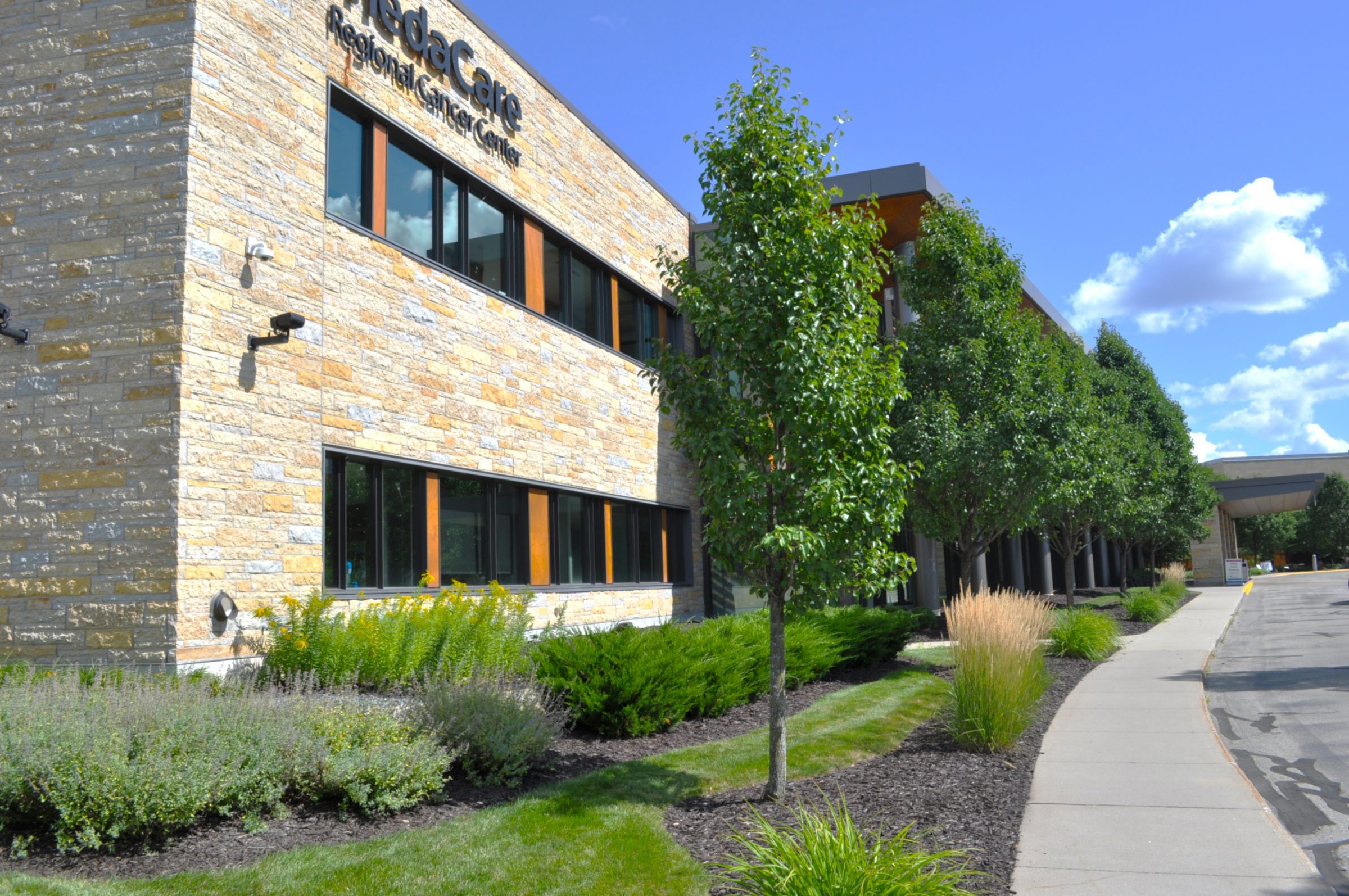 Exterior of DaVita Regional Cancer Center building
