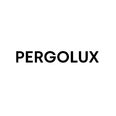 Pergolux logo on light gray background
