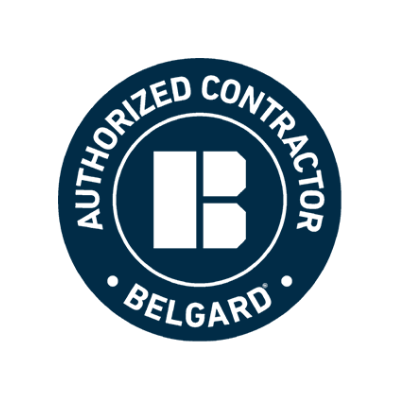 Belgard Authorized Contractor circular logo badge