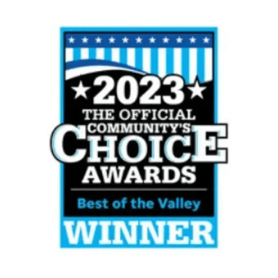 2023 Community Choice Awards Winner badge